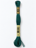 Hilo Dmc Mouliné 501 verde petróleo