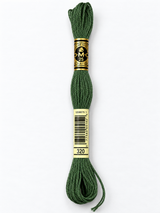 Hilo Dmc Mouliné 520 verde helecho oscuro
