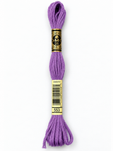 Hilo Dmc Mouliné 553 violeta/lila medio