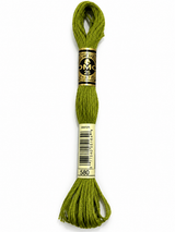 Hilo Dmc Mouliné 580 verde musgo