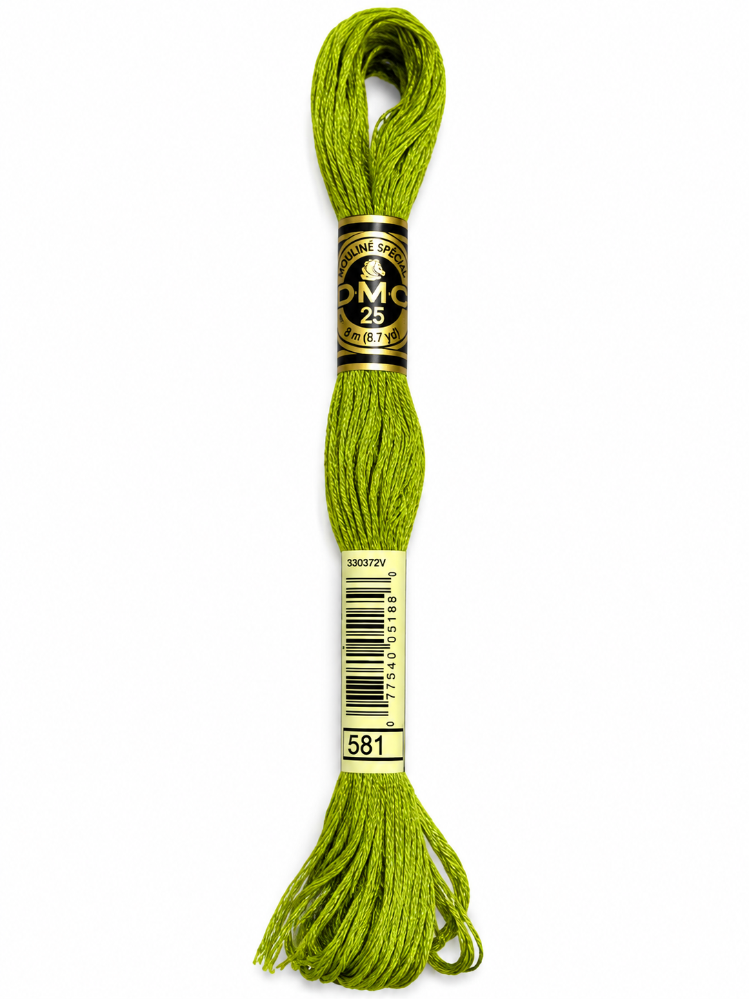 Hilo Dmc Mouliné 581 verde oliva claro