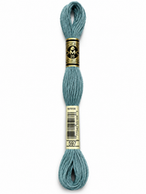Hilo Dmc Mouliné 597 azul verdoso empolvado