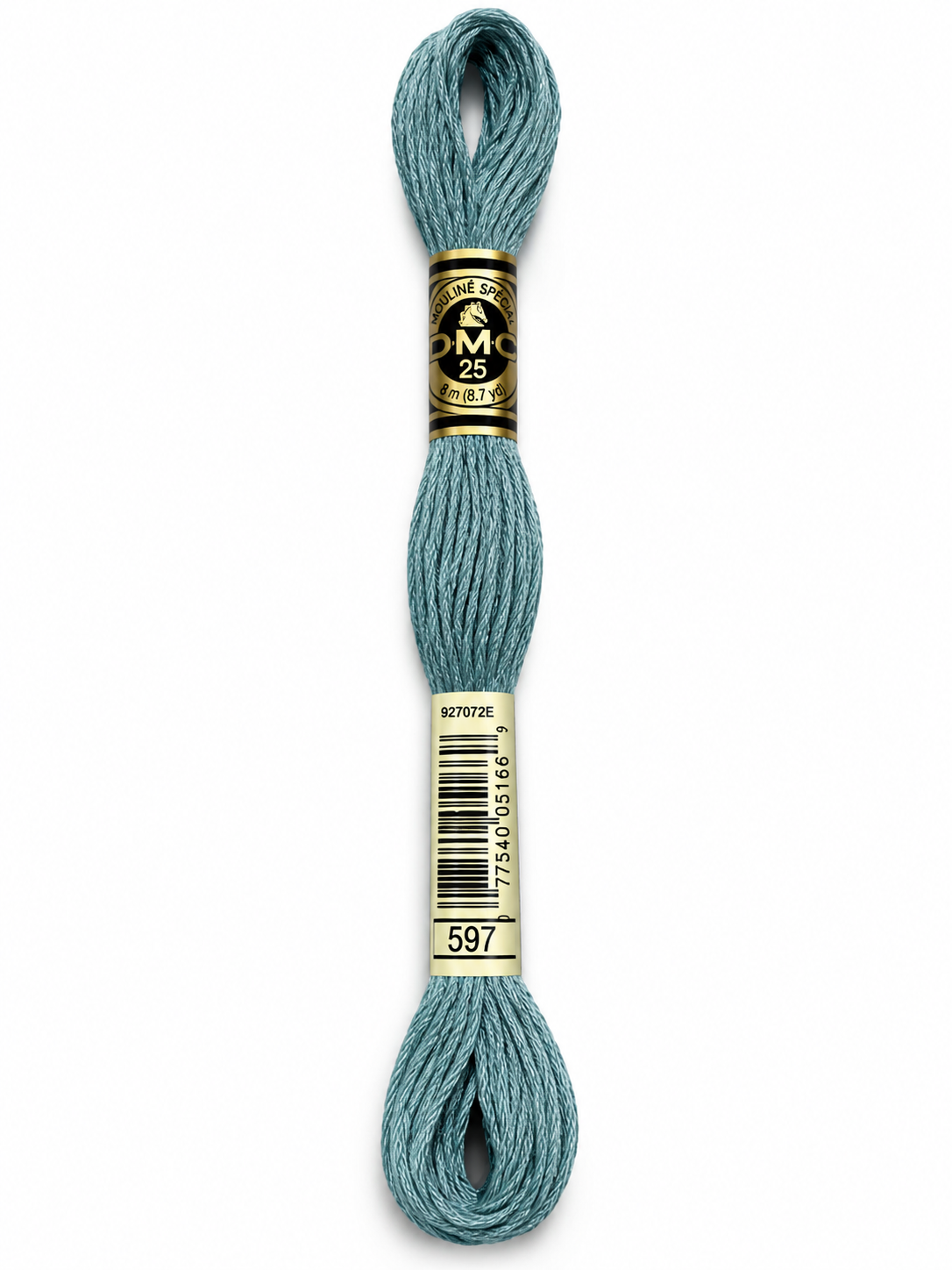 Hilo Dmc Mouliné 597 azul verdoso empolvado