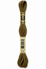 Hilo Dmc Mouliné 610 Marrón caqui oscuro