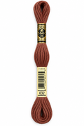 Hilo Dmc Mouliné 632 Marrón teja medio