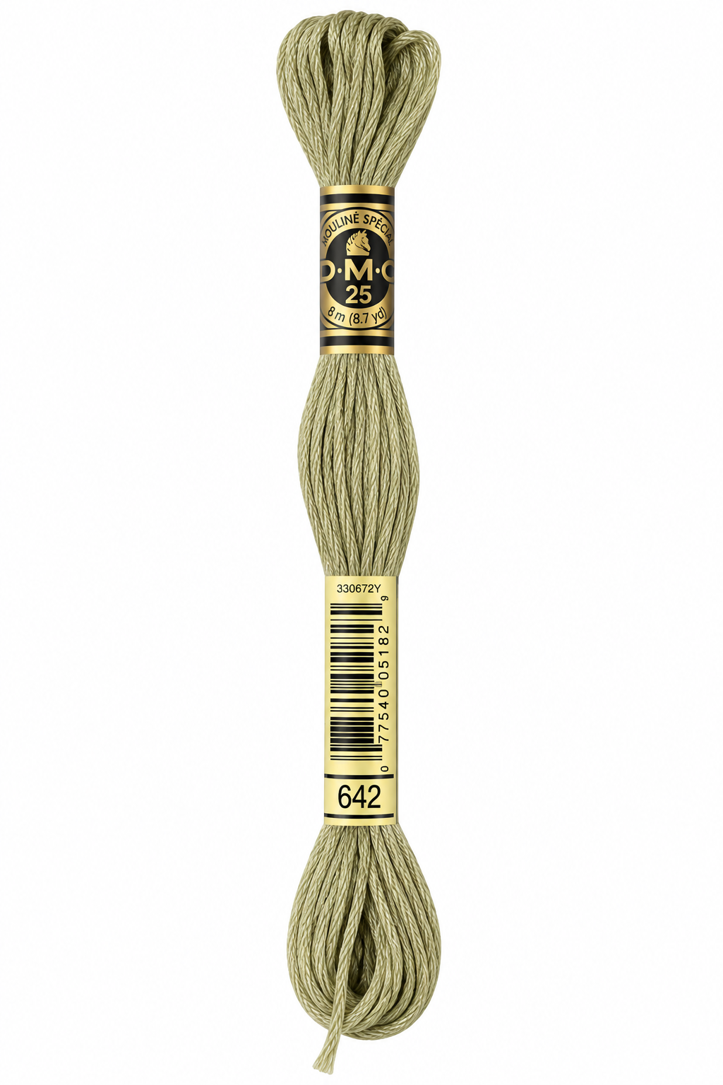 Hilo Dmc Mouliné 642 Beige grisáceo oscuro