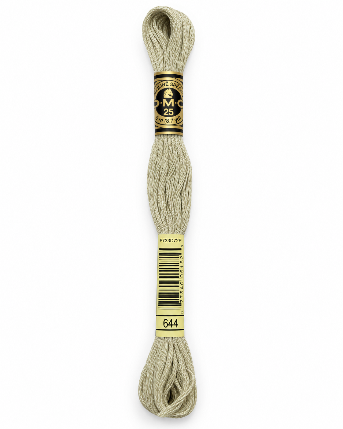 Hilo Dmc Mouliné 644 Beige grisáceo  oscuro