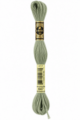 Hilo Dmc Mouliné 647 Gris verdoso claro