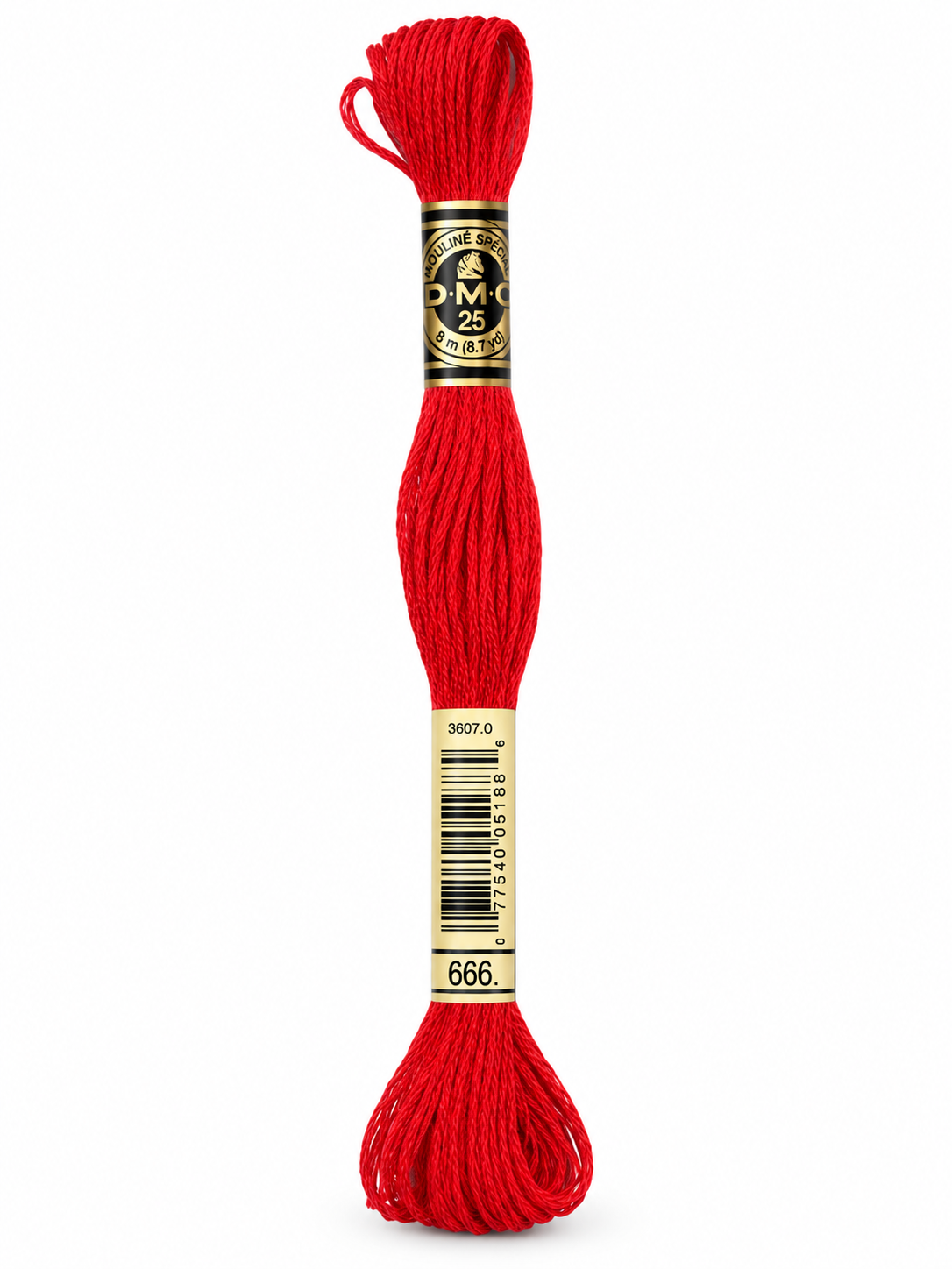 Hilo Dmc Mouliné 666 Rojo vivo intenso