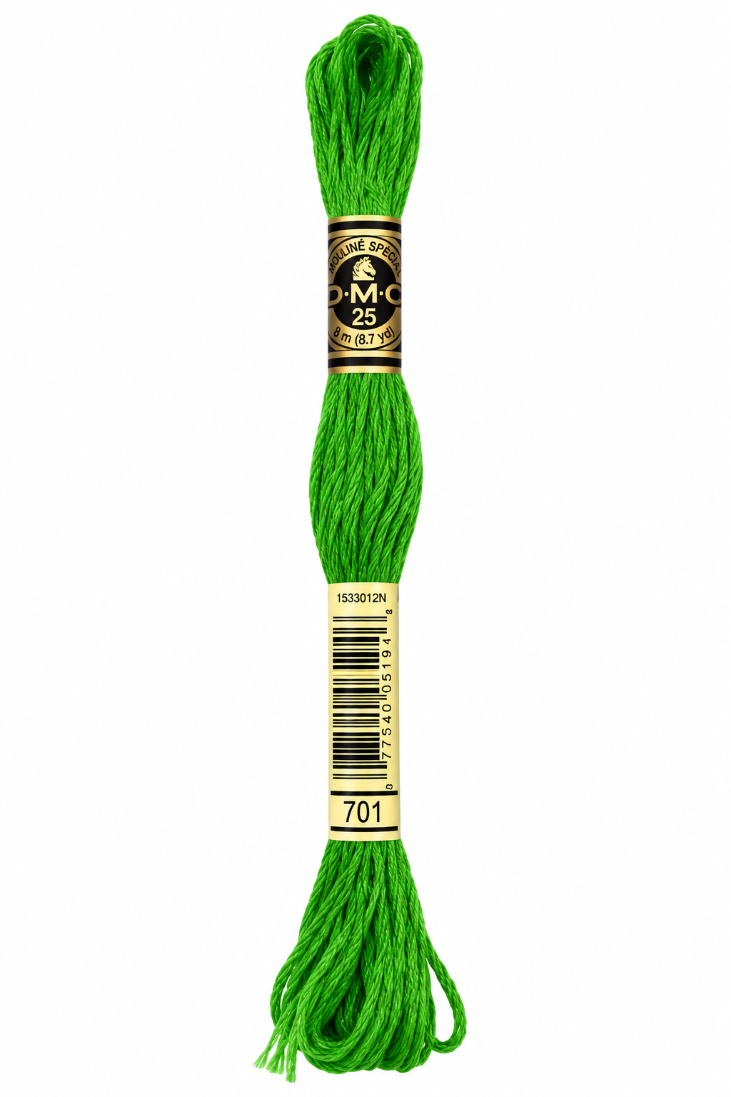Hilo Dmc Mouliné 701 verde hierba intenso