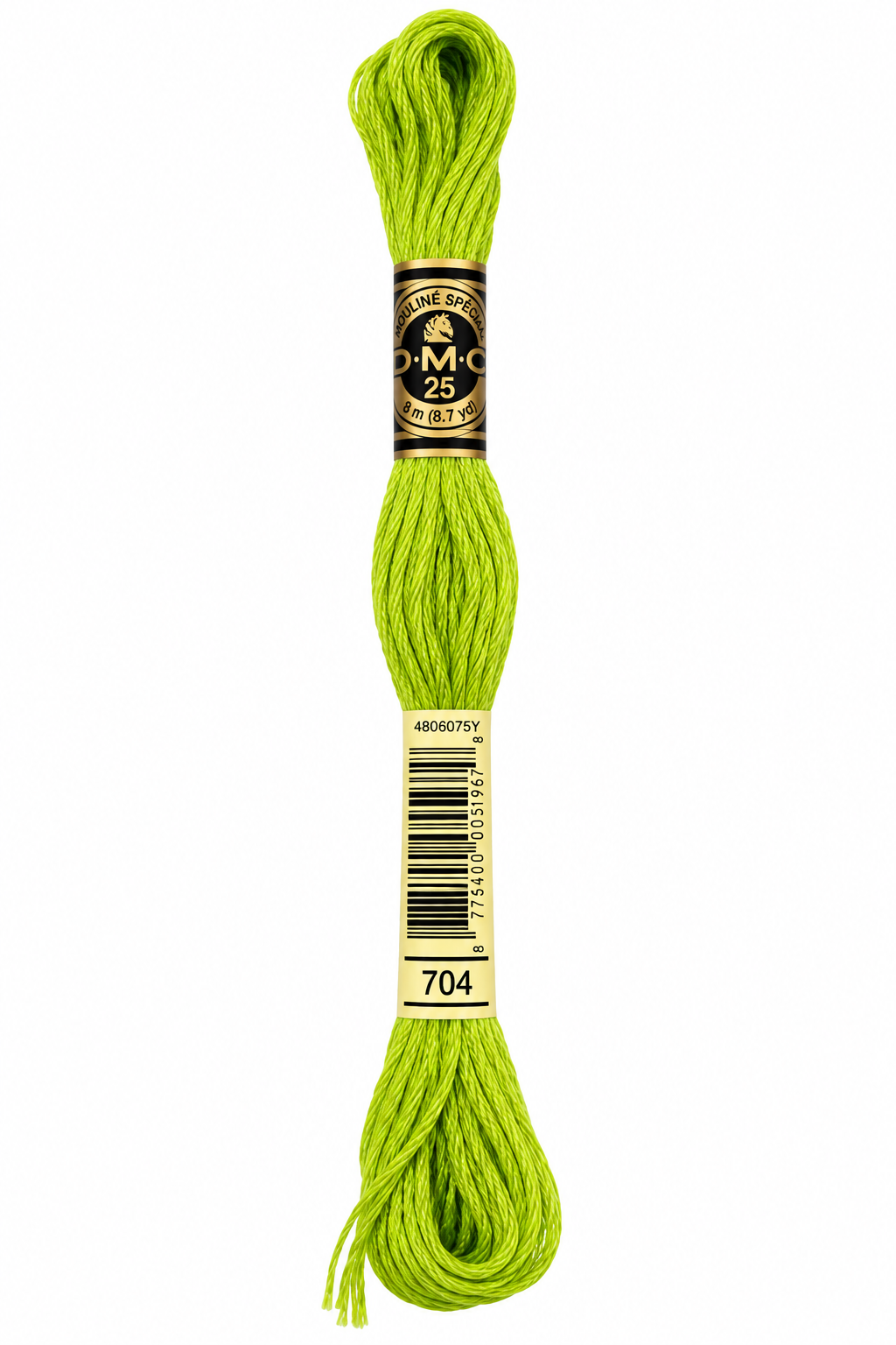 Hilo Dmc Mouliné 704 verde pistacho claro