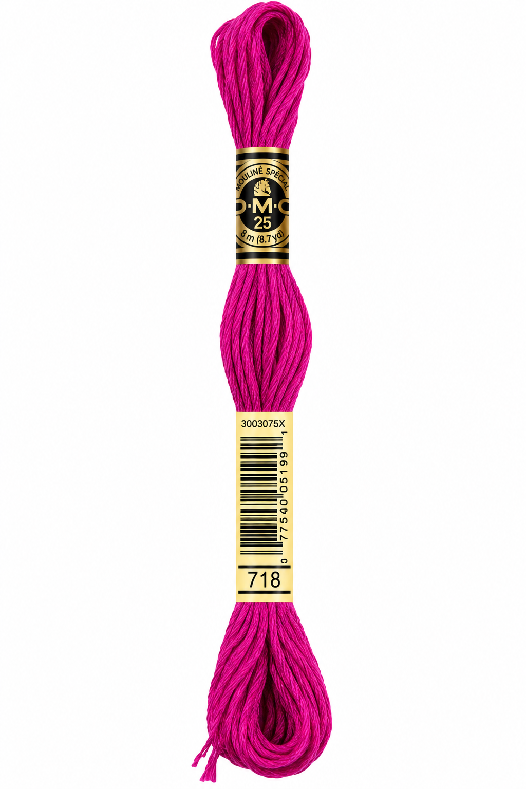 Hilo Dmc Mouliné 718 fucsia intenso