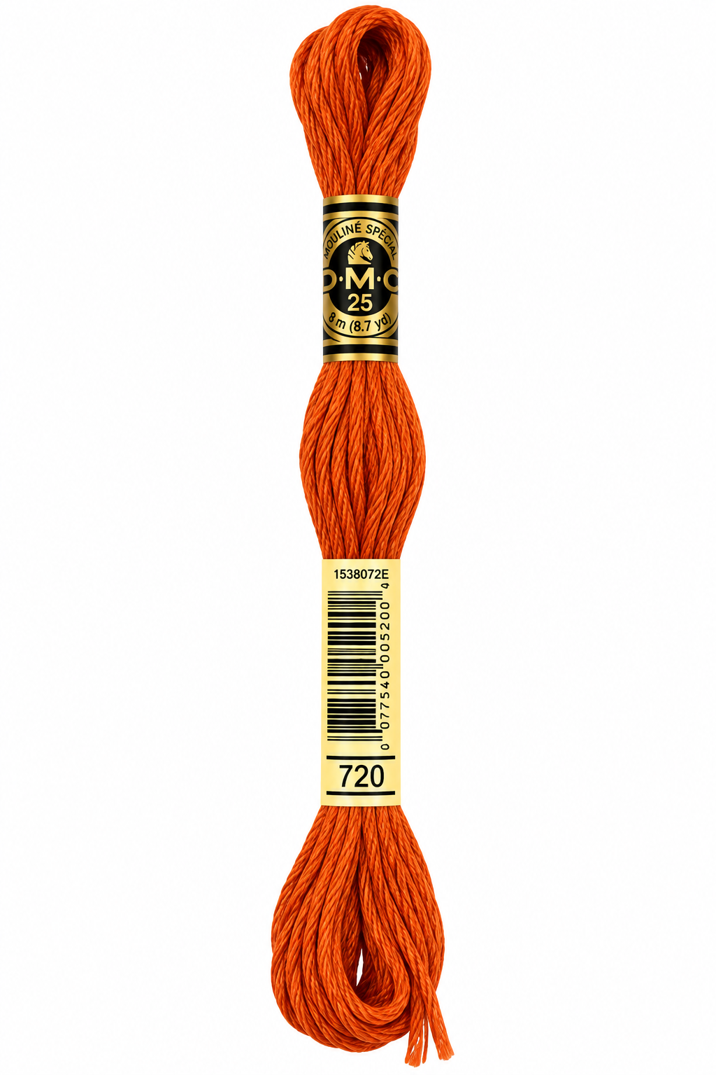 Hilo Dmc Mouliné 720 Naranja caldera