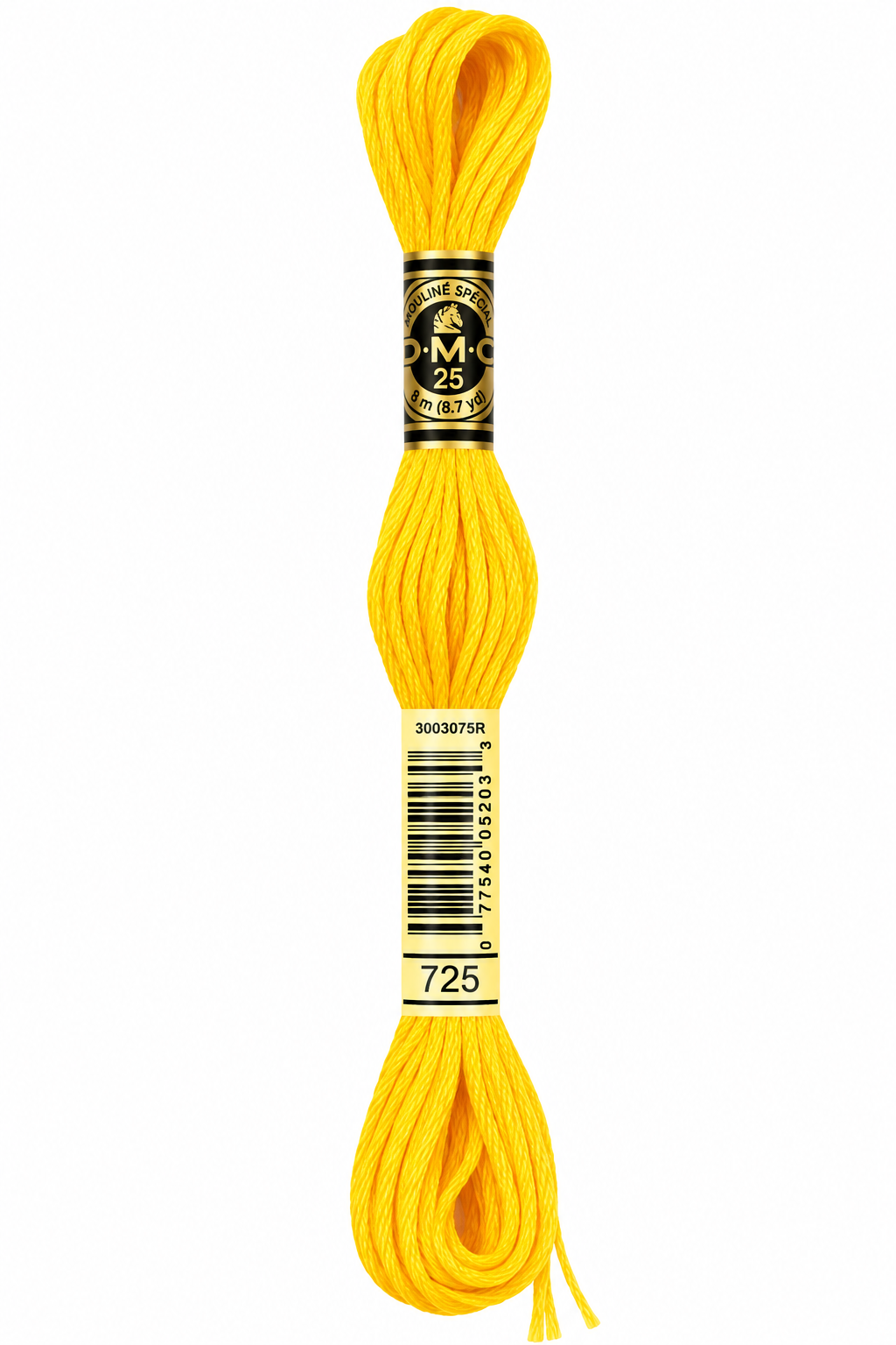 Hilo Dmc Mouliné 725 Amarillo dorado luminoso