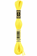 Hilo Dmc Mouliné 727 Amarillo limón claro