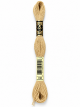 Hilo Dmc Mouliné 738 Beige arena claro