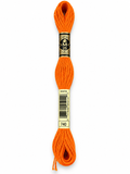 Hilo Dmc Mouliné 740 Naranja intenso