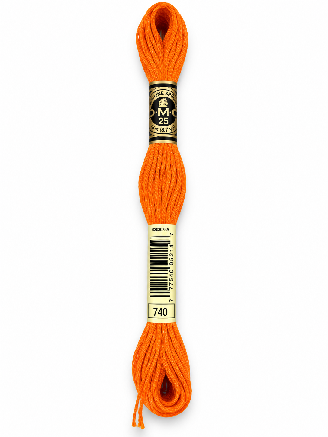 Hilo Dmc Mouliné 740 Naranja intenso