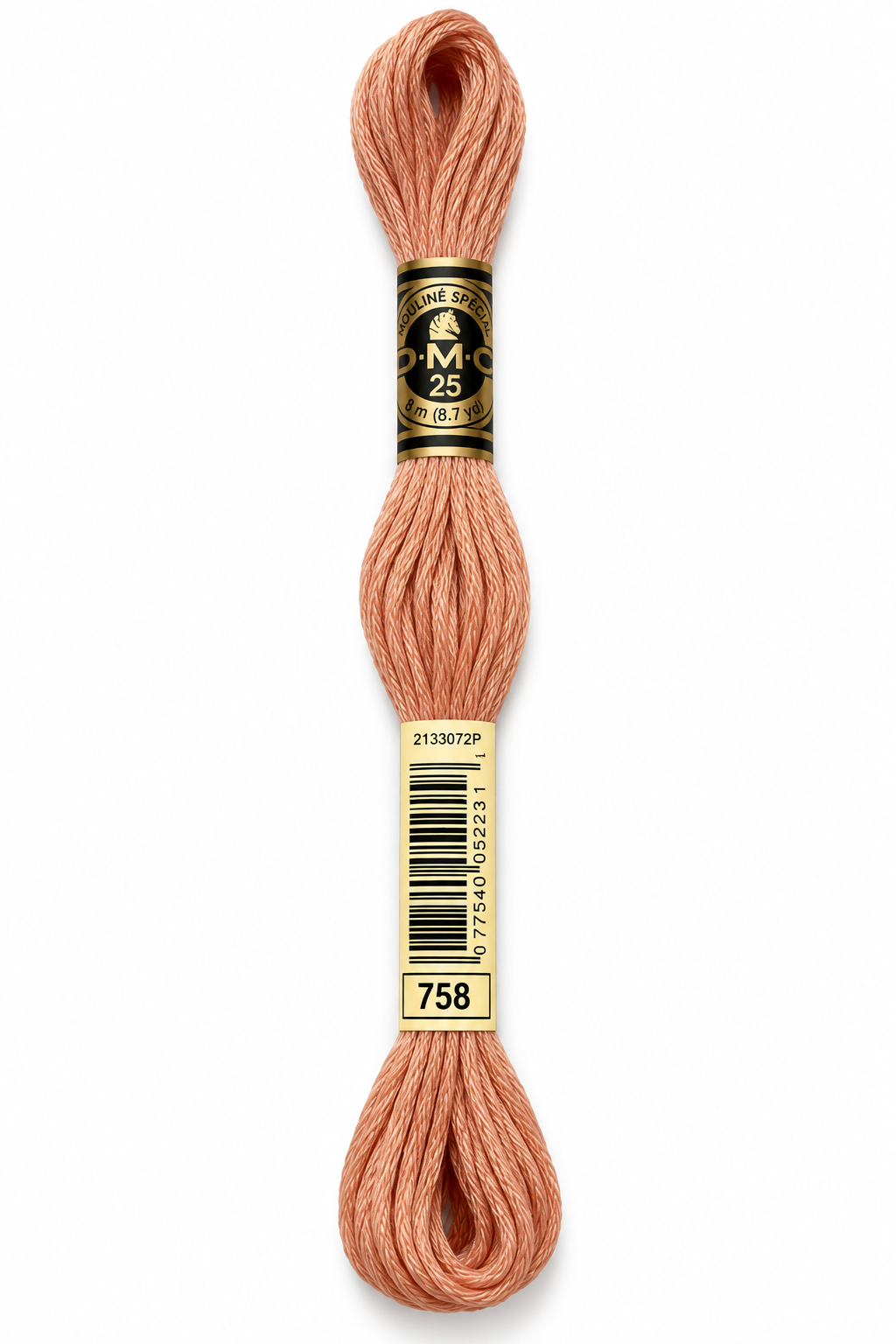 Hilo Dmc Mouliné 758 rosa nude cálido
