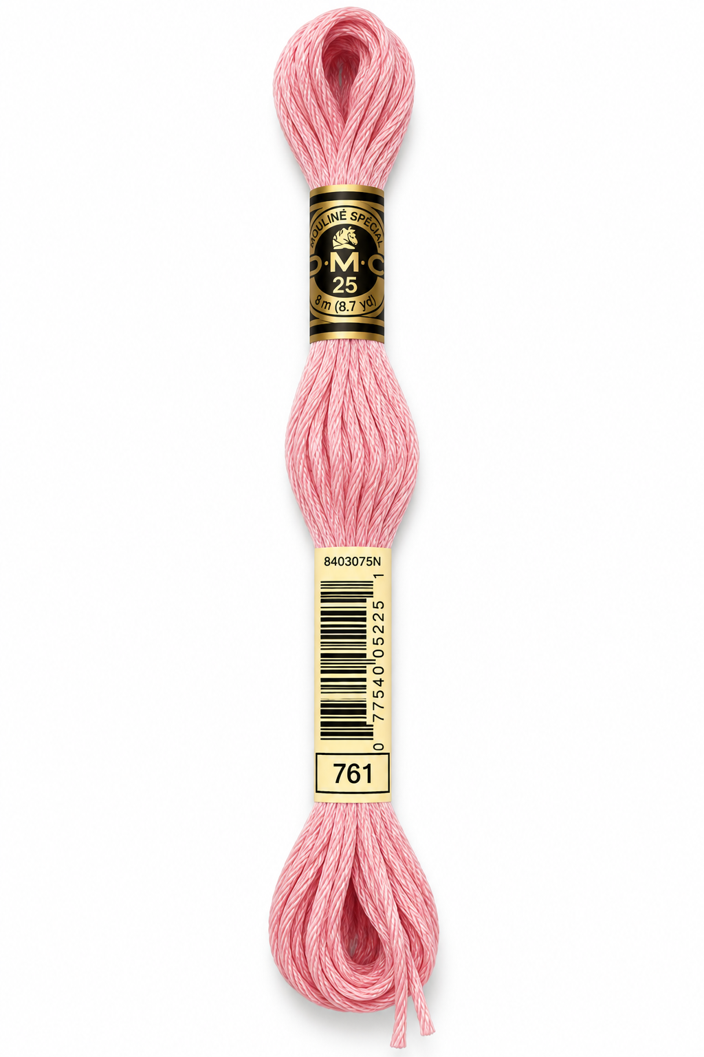 Hilo Dmc Mouliné 761 Rosa salmón claro