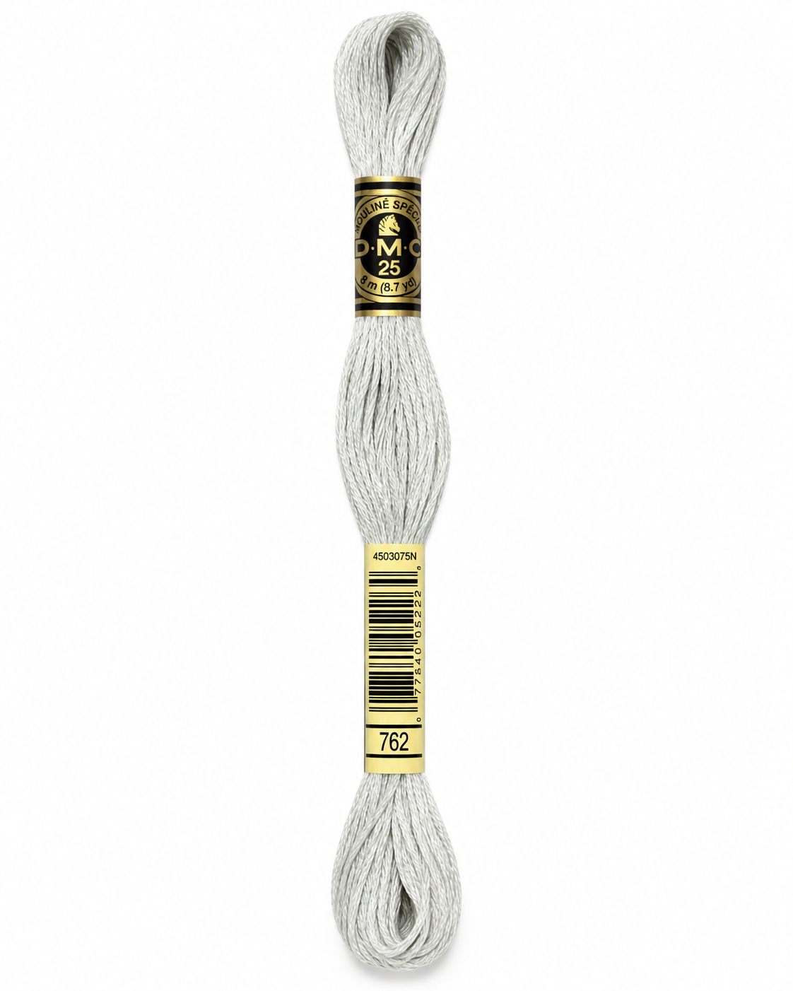 Hilo Dmc Mouliné 762 Gris plata suave.