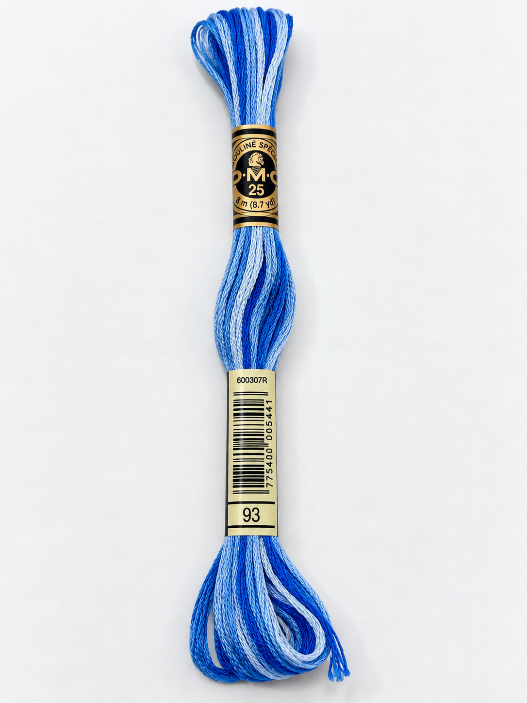 Hilo Dmc Mouliné 93 azul  cielo matizado