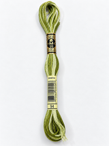 Hilo Dmc Mouliné 94 verde oliva matizado