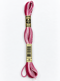 Hilo Dmc Mouliné 99 rosa frambuesa matizado