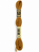 Hilo Dmc Mouliné 435 marrón dorado/caramelo medio