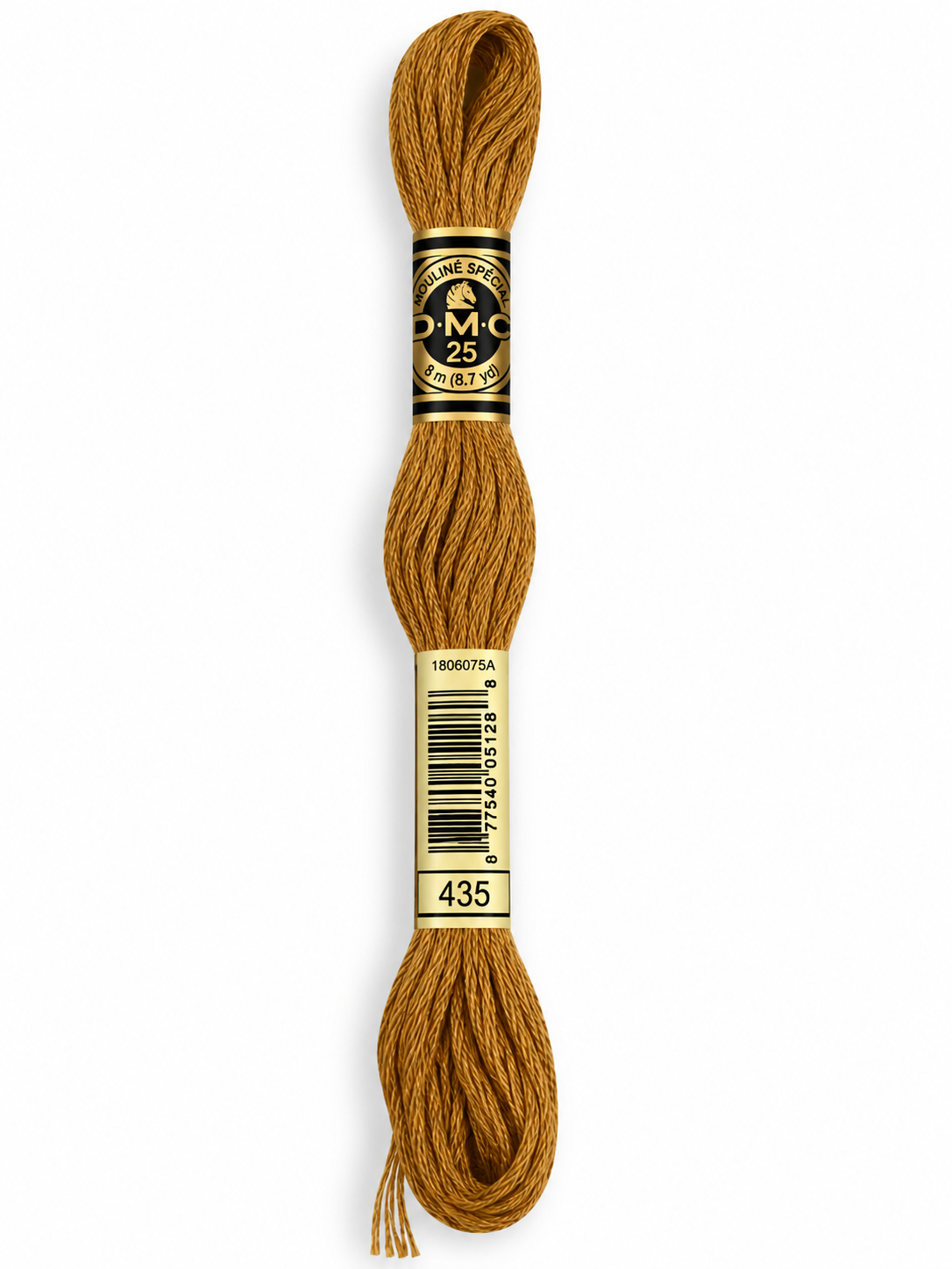 Hilo Dmc Mouliné 435 marrón dorado/caramelo medio
