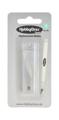 Cuchillas de recambio para Cutter de precisión HobbyGros  5 cuchillas HGT022