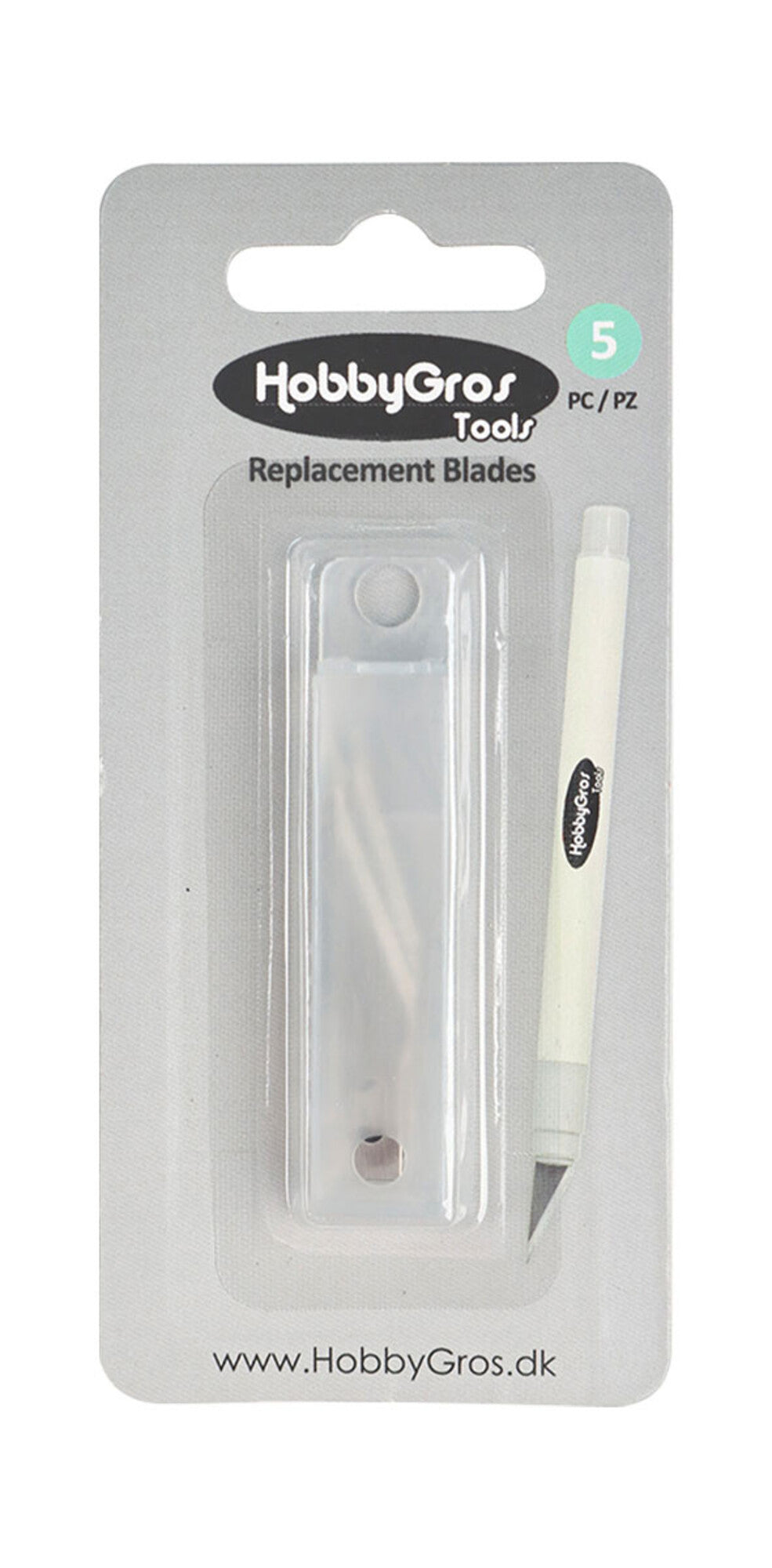 Cuchillas de recambio para Cutter de precisión HobbyGros  5 cuchillas HGT022