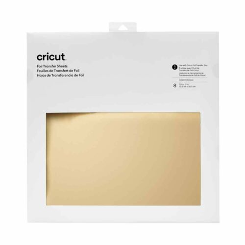 Foil Transfer Hojas Oro Cricut