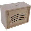 Hucha Radio Mdf 33x18x18 Cm