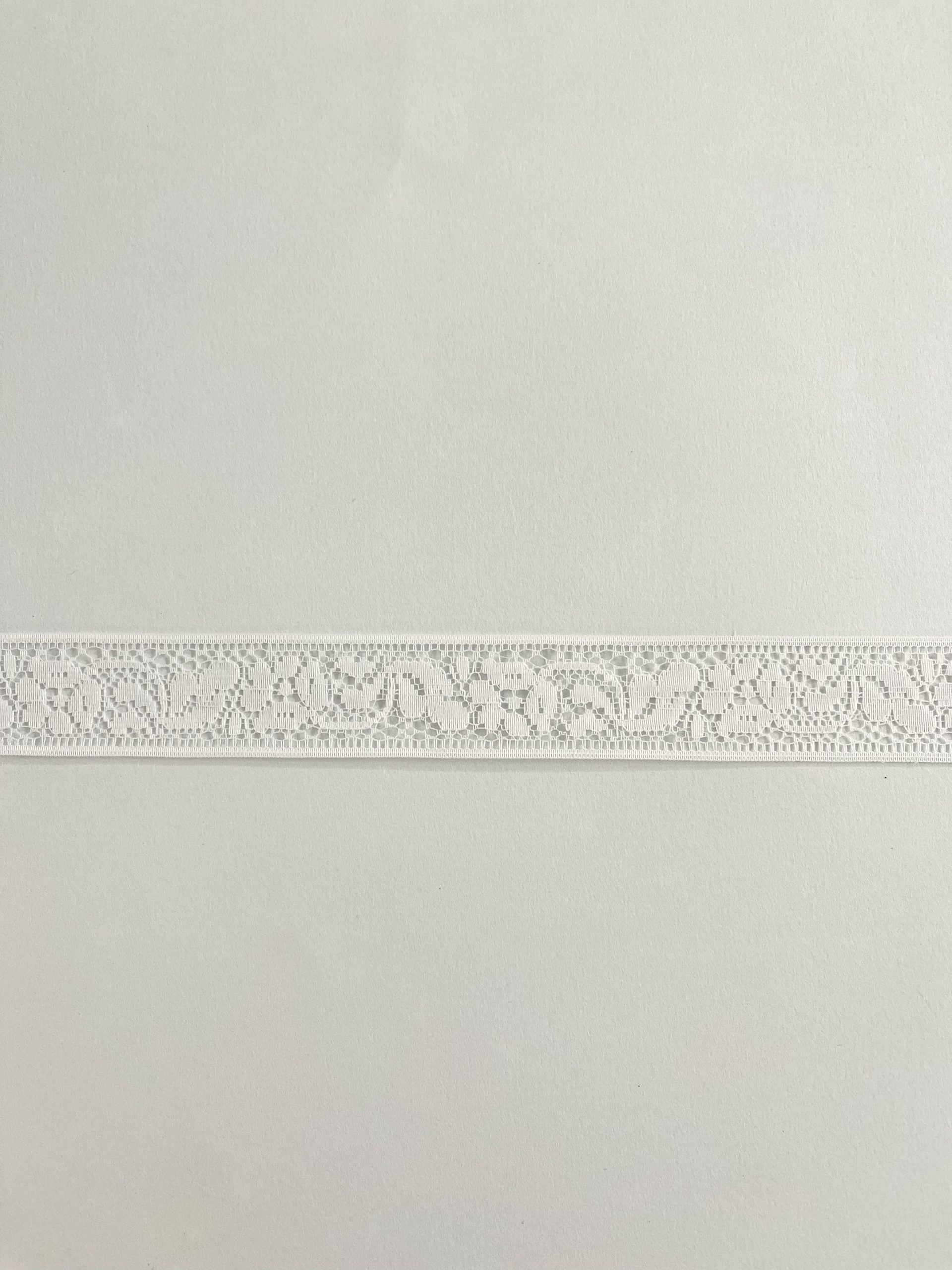 Puntilla Entredos Blanca 2’5 Cm