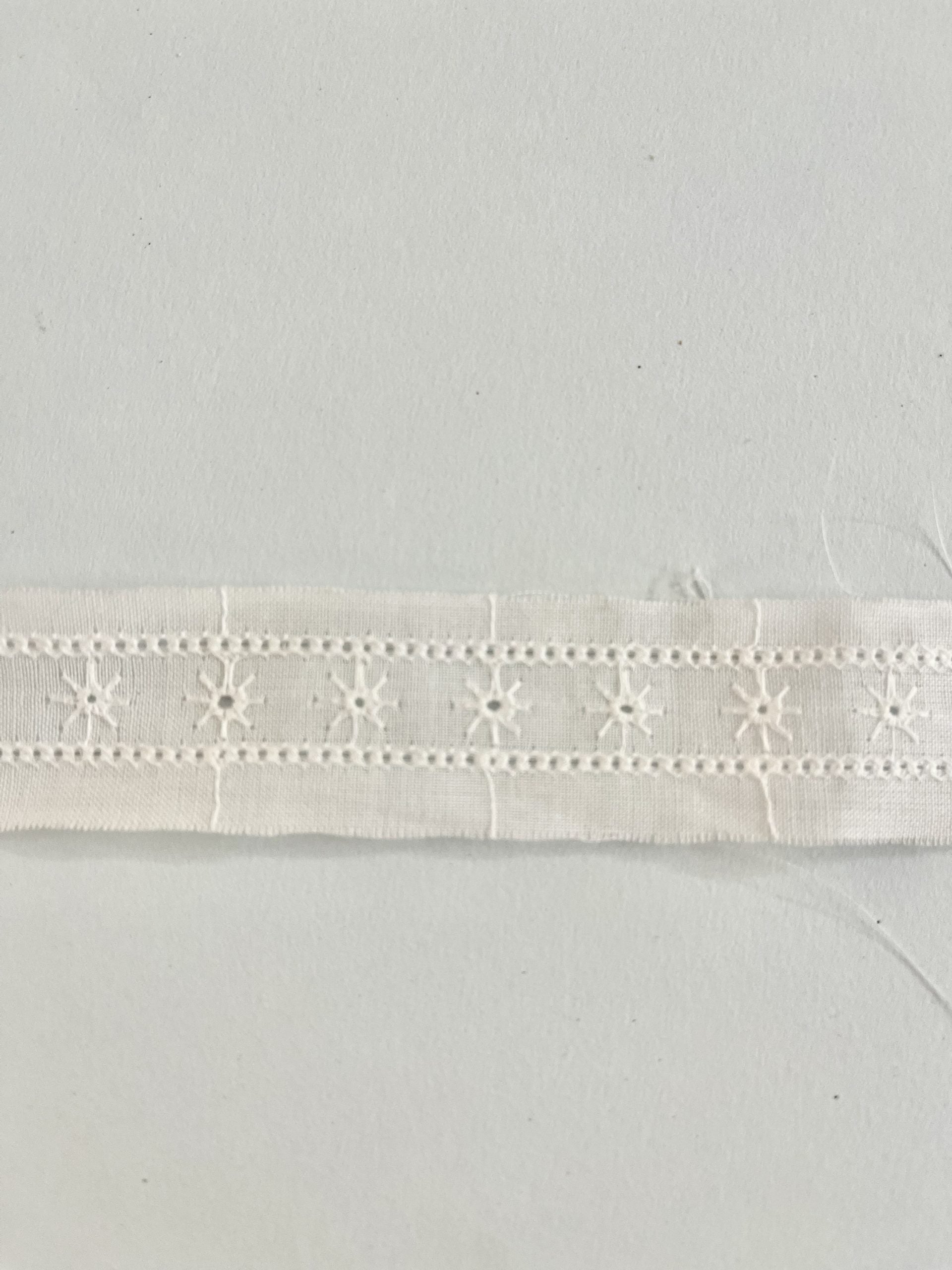 Puntilla Entredos Blanca 1,5Cm