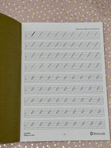 Cuaderno Ejercicios Caligrafia Inglesa