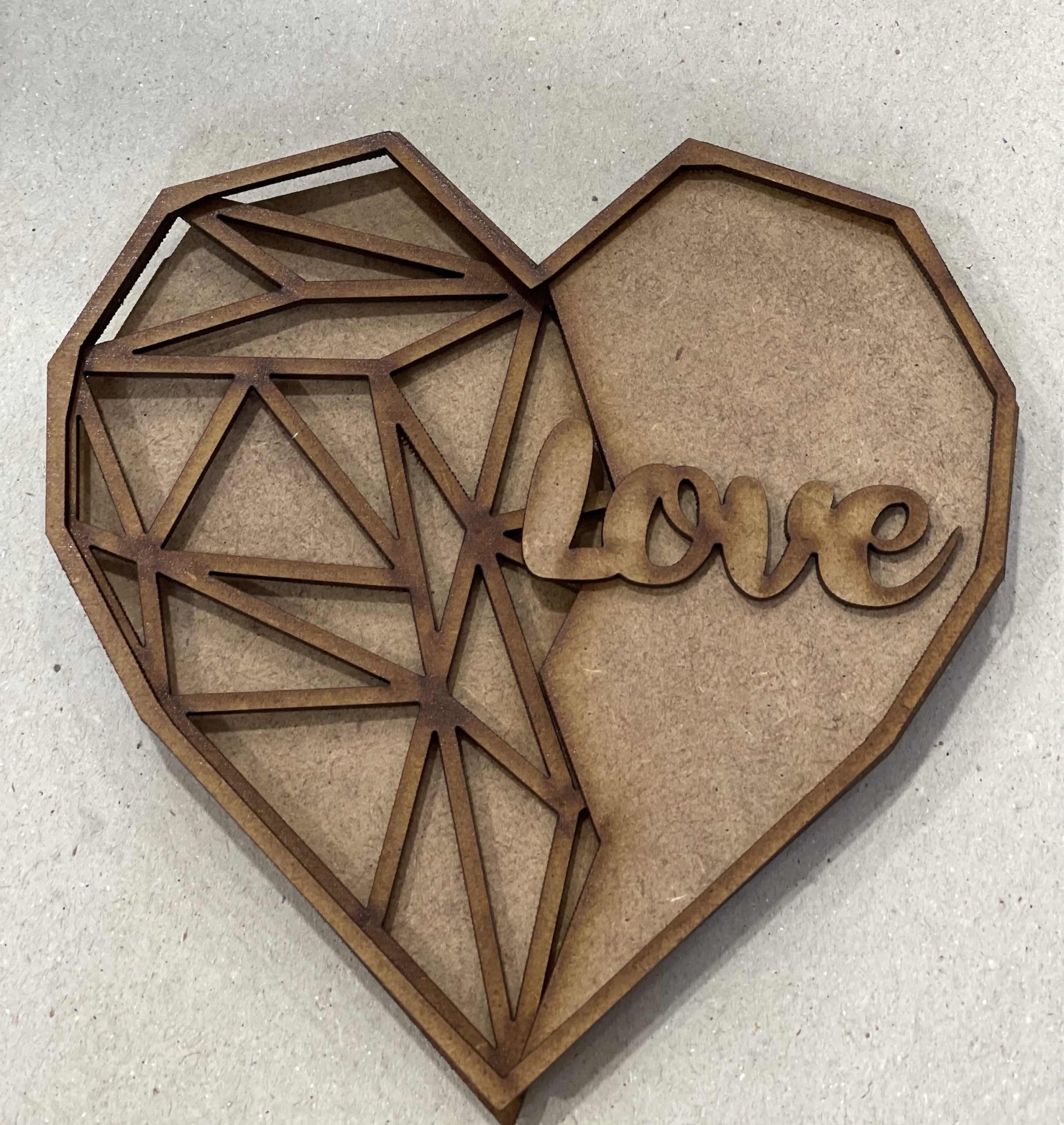 Shaker Corazón 3D