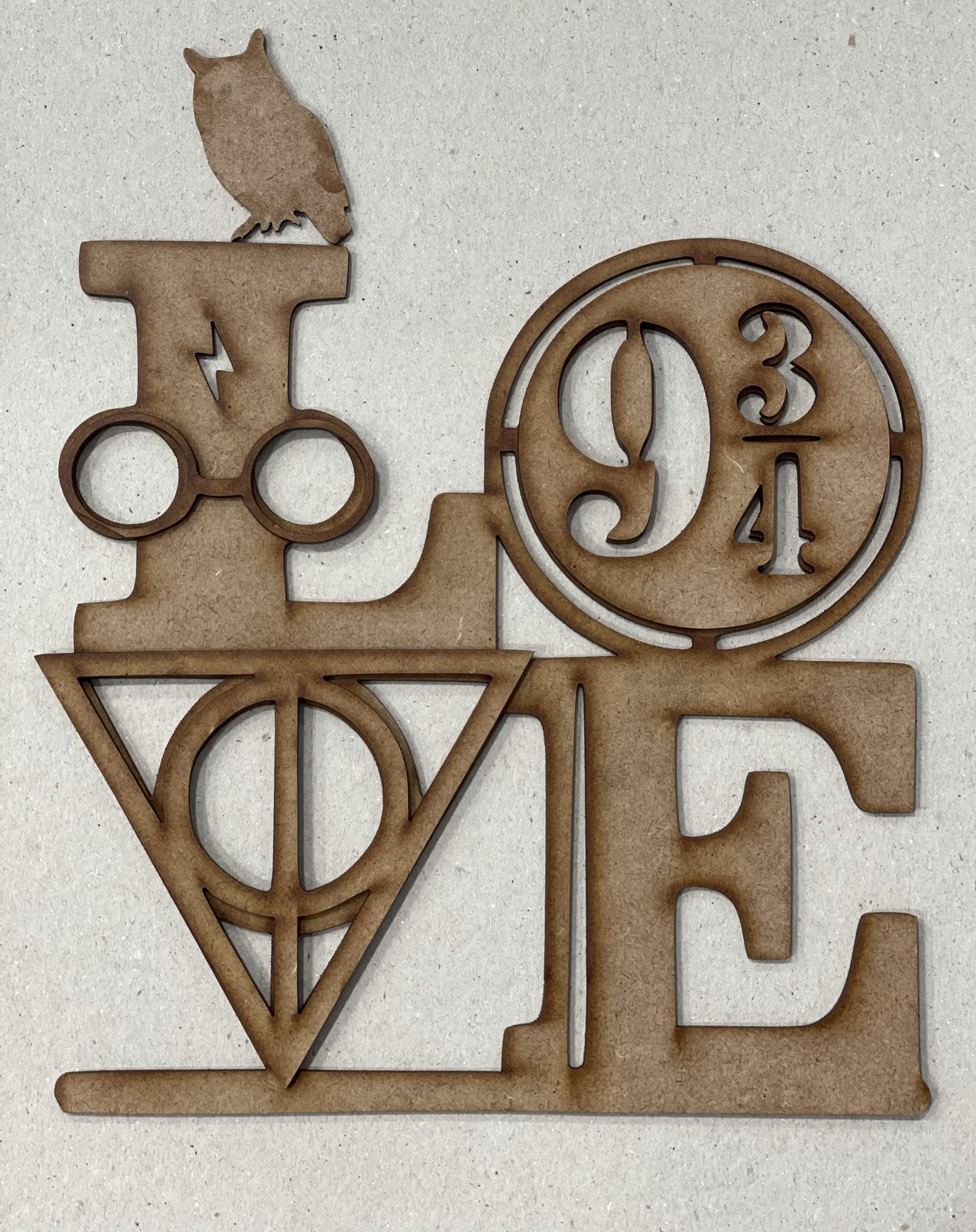 Soporte 3D Harry Potter Love