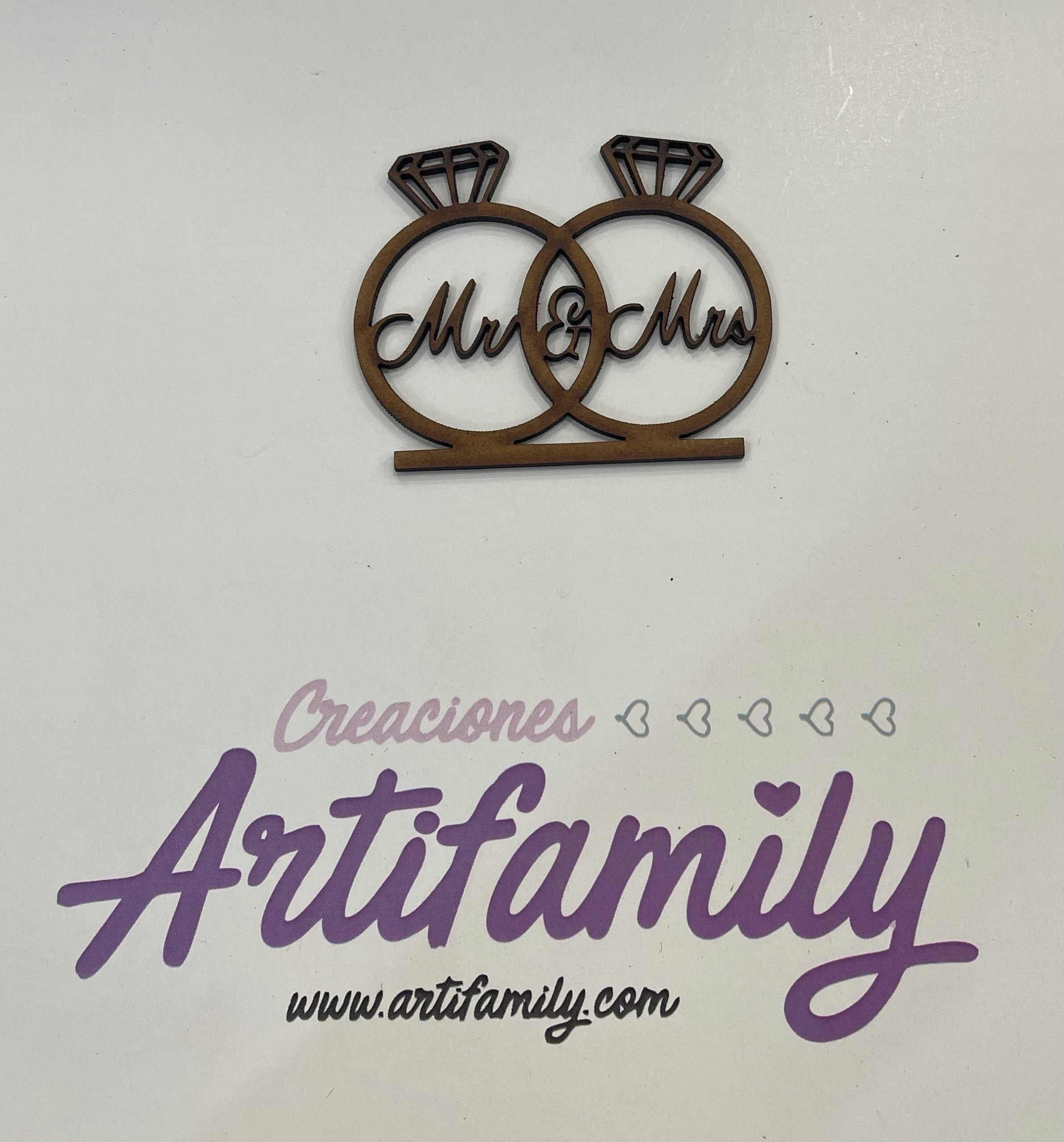 Anillos Mr And Mrs En Dm
