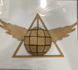 Harry Potter Simbolos Snitch Y Reliquias De La Muerte