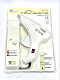 Pistola De Silicona Color Blanco Para Barras De 11Mm
