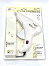Pistola De Silicona Color Blanco Para Barras De 11Mm