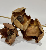 Flor Grande Madera 2 Unidades