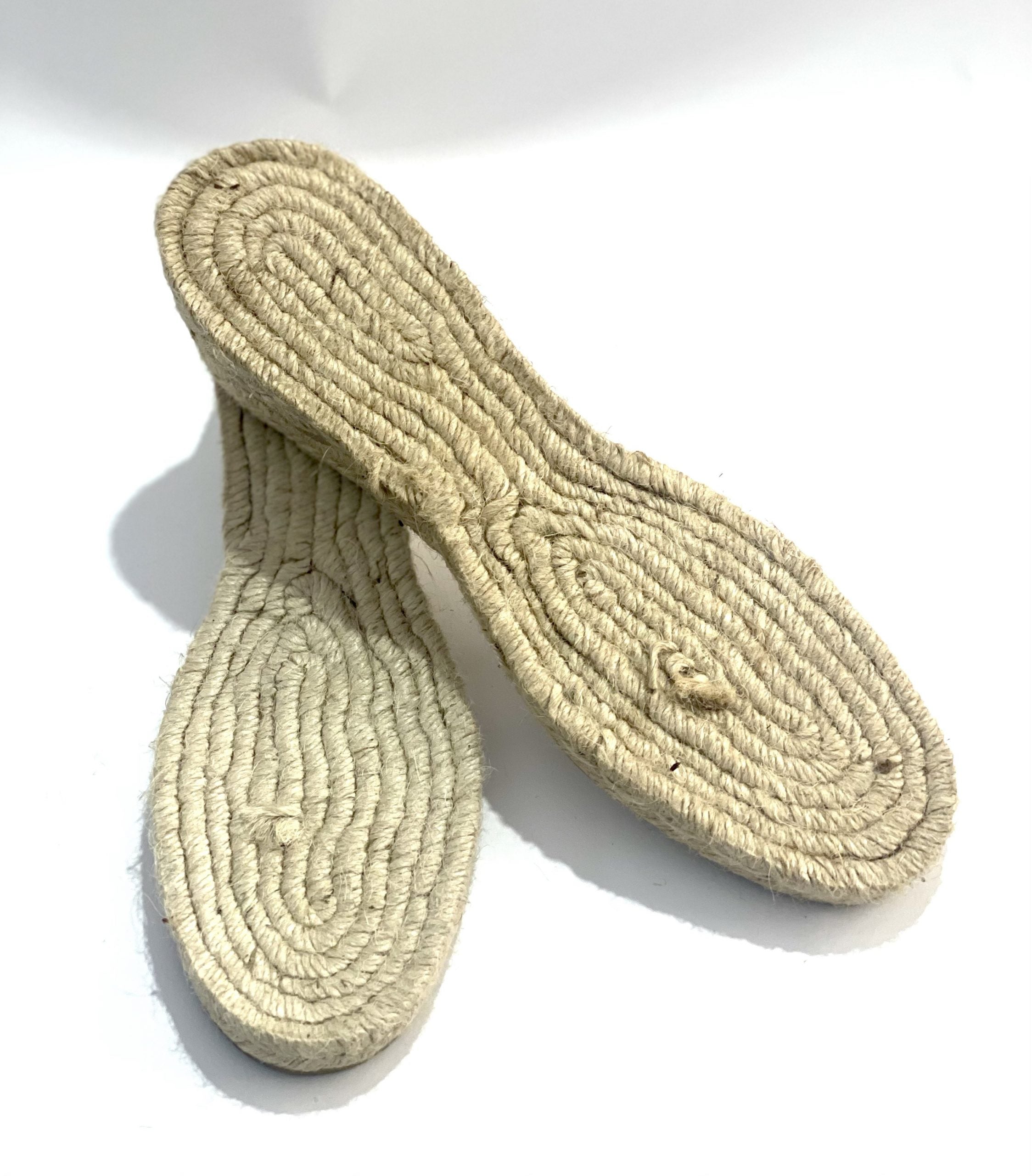 Suela De Esparto Con Cuña Talla 41