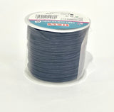 Cordón Encerado Azul Marino 1mm De Grosor 20 Metros