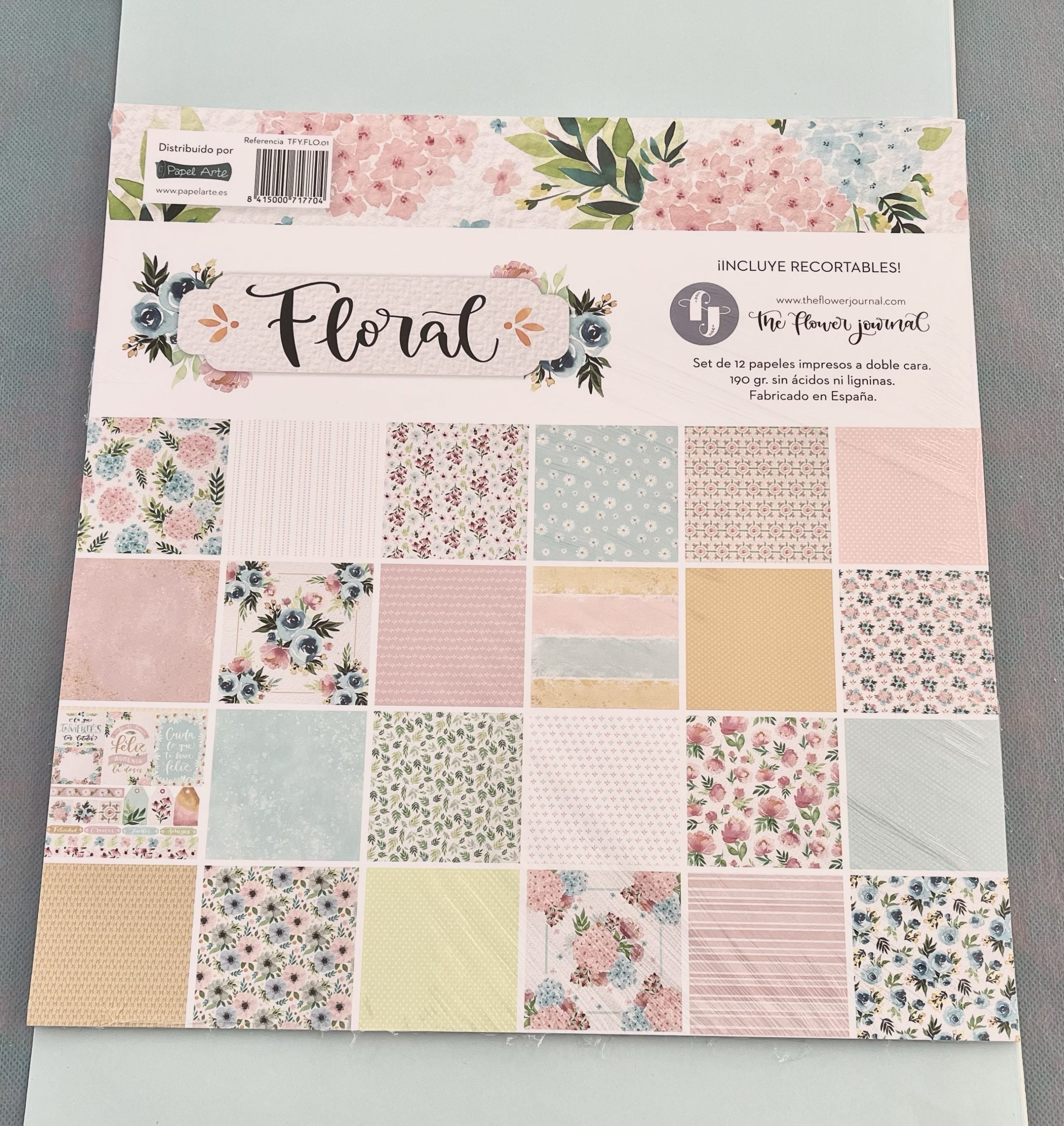 Block 30X30 Colección Floral