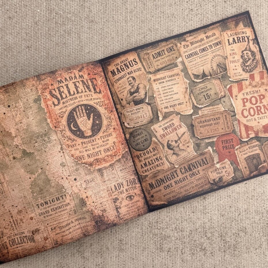 Journal IndigoBlu The Midnight Carnival 20x20  IND1582