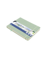 Cuaderno de bocetos A5 Landscape PU Tapa dura - mint