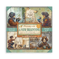 Block 30x30 de scrapbooking 22 hojas a 1 cara A new beginning